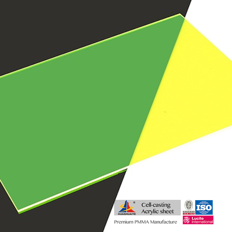 Color Cast Acrylic Sheet Translucent Plexiglass Sheet