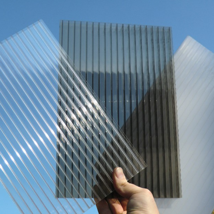 PC Hollow Sheet Sun Polycarbonate Sheet Produced by Huashuaite 