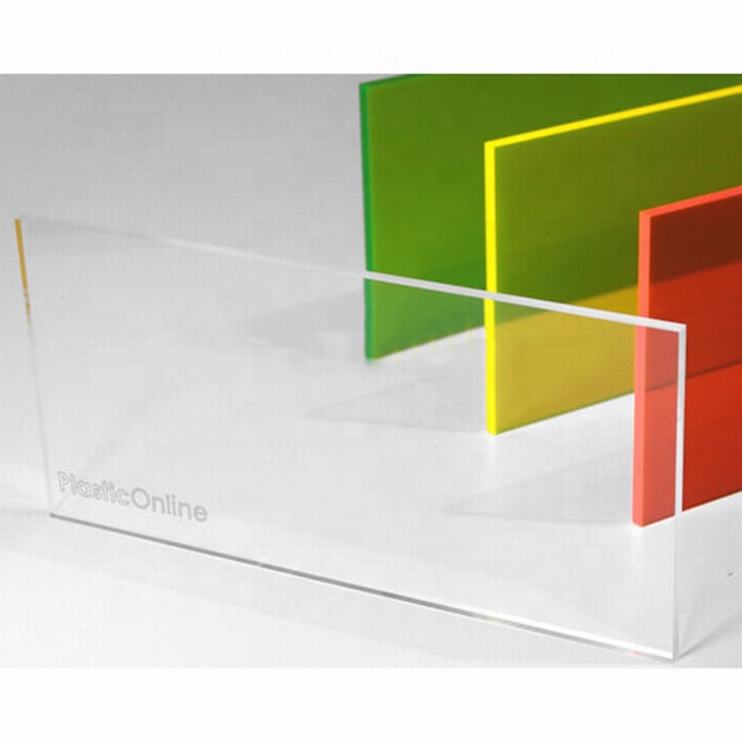 Wholesale Clear and tinted laser cut customize size and package Acrylic sheet